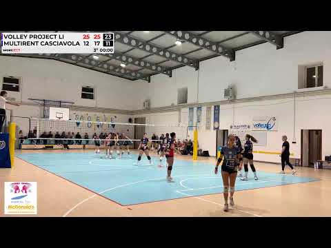 🔴 LIVE Prima divisione: Volley Livorno vs MULTIRENT ITALIA CASCIAVOLA