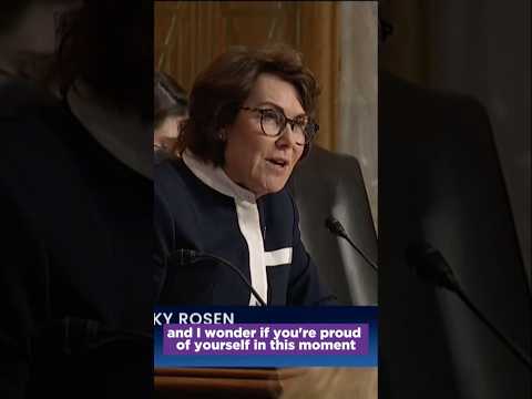 BRUTAL: Senator Jacky Rosen Blasts Marco Rubio