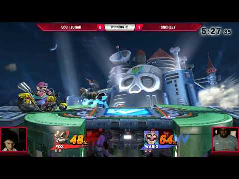 VS Weekly 7/12/18 - Winners R3 - ECG | Zurak (Fox) vs Snorley (Wario) - Smash 4