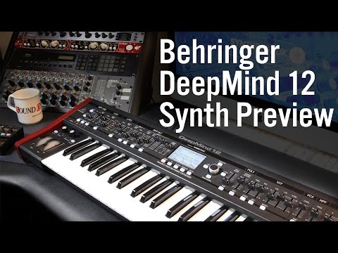 Behringer DeepMind 12 Synth Preview (Sound Demo)