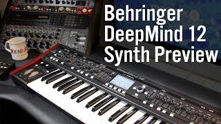 Video thumbnail for Behringer DeepMind 12 Synth Preview (Sound Demo) by Sound On Sound magazine