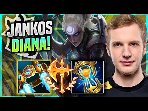 WHEN JANKOS PLAYS DIANA JUNGLE! - G2 Jankos Plays Diana JUNGLE vs Gragas! | Season 11