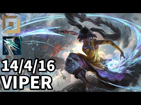 EDG Viper Nilah ADC vs Kalista - Ranked Challenger- Patch KR 12.15