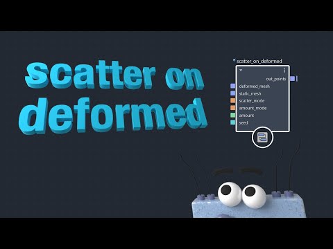 Scatter On Deformed (Quick Tip) - Maya Bifrost