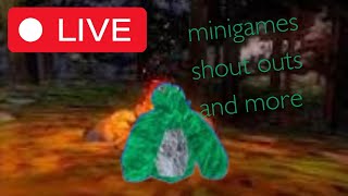 gorilla tag live!! shoutouts minigames and more!!