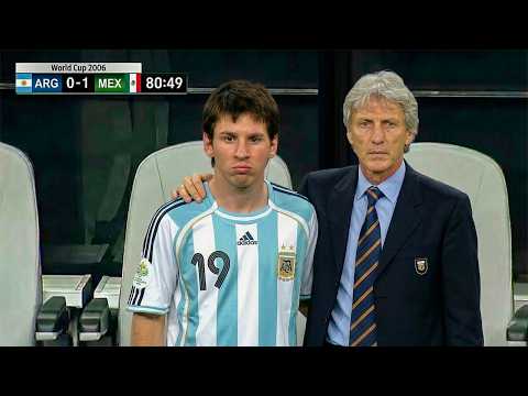 The Day 18 Years Old Lionel Messi Substituted & SHOCKED The World