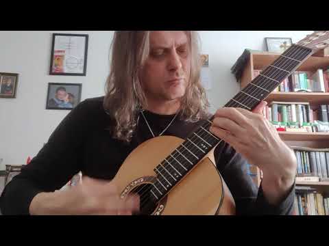 Babylon Babushka, On Doff Russian 7 string classical guitar.