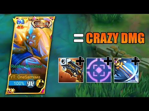 ALDOUS BEST WTF CRAZY DAMAGE😱 | ALDOUS BEST BUILD 2023