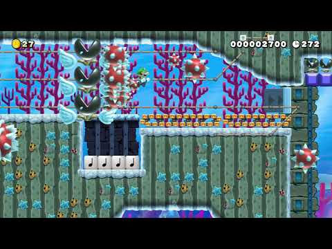 Spiny Balls by CatSurfer 🍄 Super Mario Maker 2 🍄 No Commentary aah