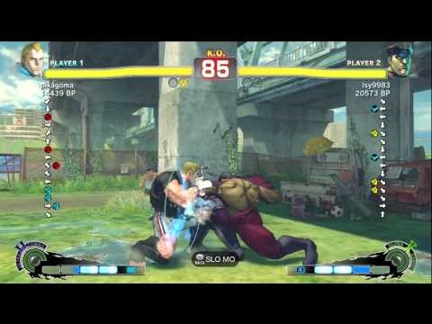 藍弟 lsy9983 [Bison] vs pikagoma [Abel] SSF4 Japanese Online Ranked Matches - TRUE-HD