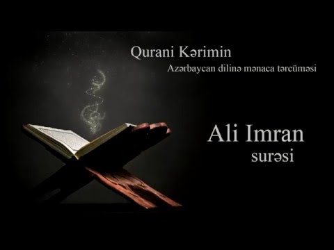 3. Ali İmran surəsi