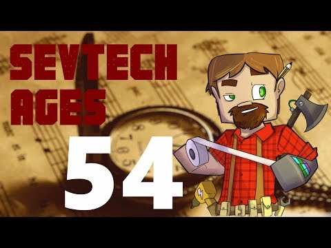 1.12 Modded Minecraft SevTech Ages: Episode 54: Prepping for the Moon!