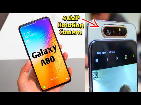 Samsung Galaxy A80 - Details Review & Price | 48MP auto Rotating triple CAMERA