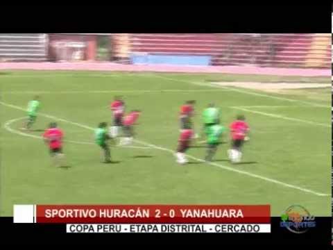 Copa Perú: Sportivo Huracán 2 - 0 Yanahuara / Cercado / fecha 4 - Tvmundo Deportes 2015