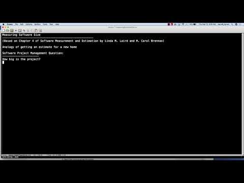 Measuring Software Size