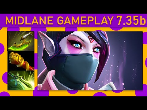⭐bzm Templar Assassin 20+ Kills! Mid Gameplay 7.35b - Dota 2 Top MMR