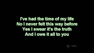 Dirty dancing - Time of my life (lyrics)