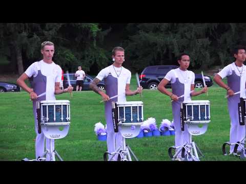 Blue Knights Drumline Warmup - Allentown, PA - July 31, 2015