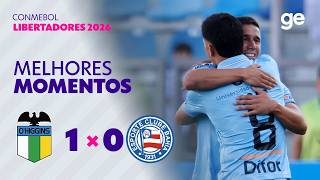 O'HIGGINS 1 X 0 BAHIA | MELHORES MOMENTOS | SEGUNDA FASE | CONMEBOL LIBERTADORES 2026 | ge.globo