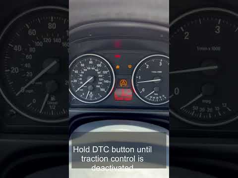 Bmw e90 traction control off