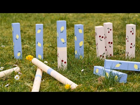Make your own Kubb game - DIY by Søstrene Grene