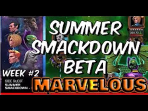 Summer Smackdown - Beta - Epic Boss Rush Challenge - Week #2 - Marvel Contest of Champions