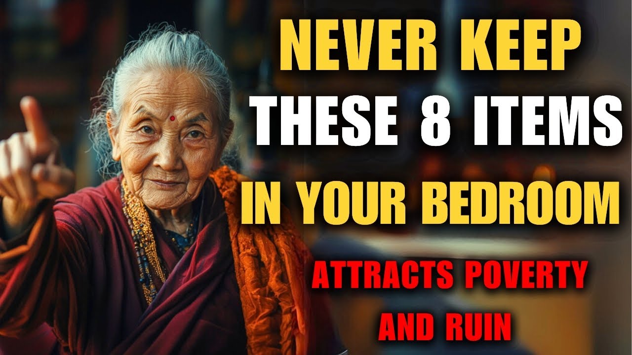 8 Things You MUST REMOVE from Your Bedroom NOW! They Attract Poverty and Harm Your Energy