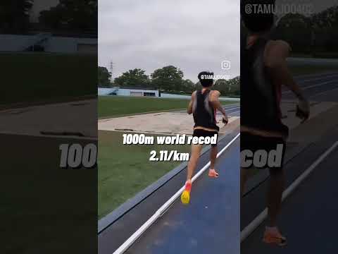 1000m world record ⏺️