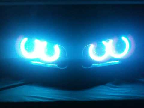ORACLE ColorSHIFT Halo Kit Demo Video by Advanced Automotive Concepts
