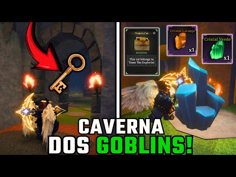 I ENTERED THE GOBLIN CAVE IN THE FORGE! (HOW TO UNLOCK THE CAVE)