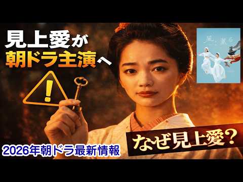 朝ドラ「風、薫る」ヒロイン決定!見上愛が選ばれた本当の理由とは?なぜ見上愛?制作陣が語った起用の裏側を徹底分析。2026年朝ドラ最新情報