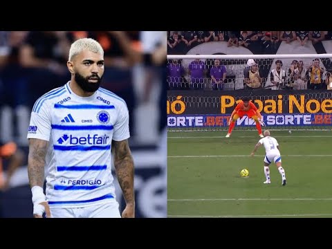2 minutes of Gabigol missing goals for Cruzeiro.