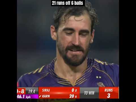 RCB Falls Short by 1 Run! Karan Sharma’s Last-Over Heroics 💥 | RCB vs KKR IPL Thriller!