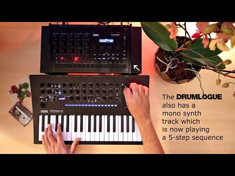 088▶️ Hybrids 🔀 (Korg Drumlogue // Minilogue Xd + Sinevibes Stator Lo-Fi Tape Wobbler simulator)