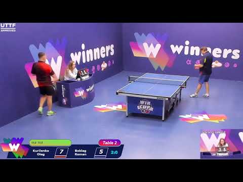 WINners CUP table 2  21.10 Kurilenko Oleg -  Boklag Roman 16:45