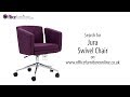 Jura Fabric Swivel Chair Features and User Guide - OfficeFurnitureOnline.co.uk