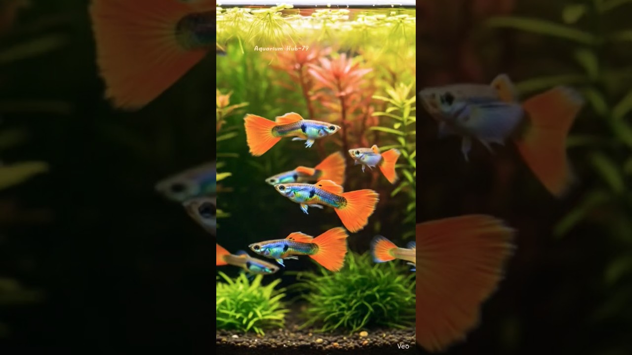 Dumbo Ear Guppy #guppies #bettafish