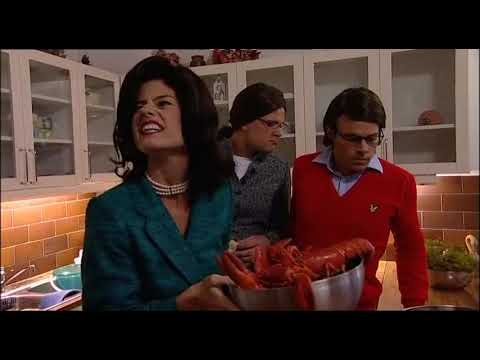 Hey Baberiba: Kungafamiljen äter kräftskiva