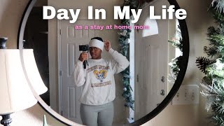 Day in the life as a SAHM | library trip, shopping, cleaning + more | vlogmas day 11🎄