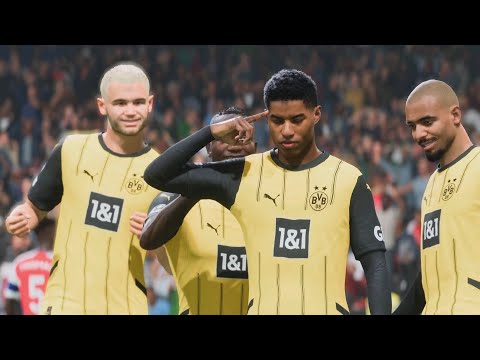 FC25 Career Mode - Arsenal vs Dortmund - UEFA Champions League (World Class Difficulty)