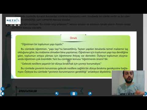 Netbil 2.Tema Cümle Bilgisi Genel Tekrar :)  ( KÖEK 36-50 )