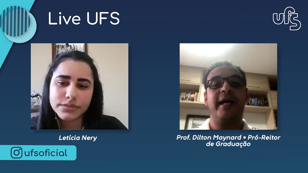 #LiveUFS | Prof. Dilton Maynard | #02