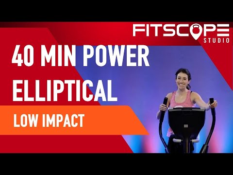Power Elliptical Workout: Low Impact Endurance Class with Brinn