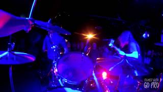 Mutoid Man - "1000 Mile Stare" Live Ben Koller drum cam Kollercam GoPro