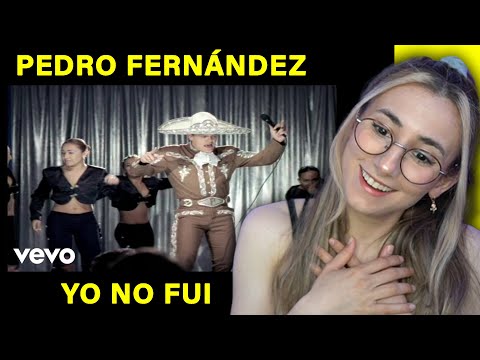 ESCUCHO a Pedro Fernández - Yo No Fui - REACCION