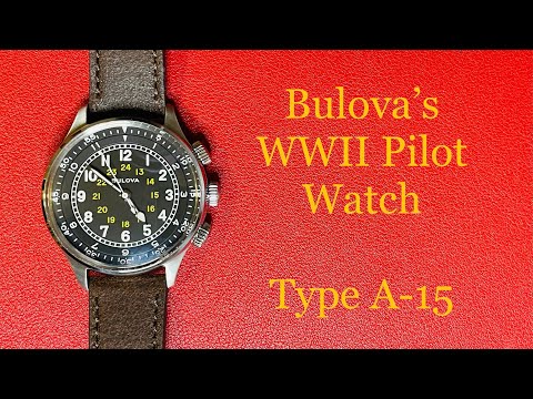 Watch Review / Bulova A-15 WWII Pilot’s Watch