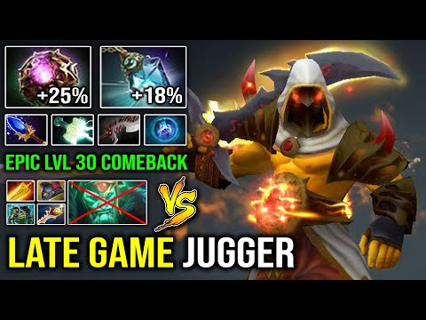 EPIC Slash Until Comeback LVL 30 Juggernaut Octarine + Spell Prism Vs Rapier Wraith King DotA 2