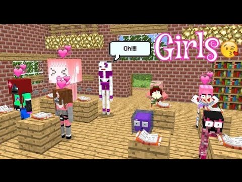 Monster School: NEW BEAUTIFUL STUDENT GIRLS (Part 1) - Minecraft Animation
