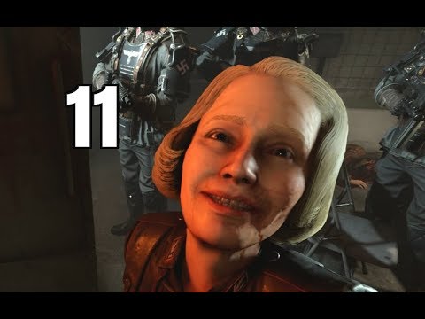 Wolfenstein 2 The New Colossus Gameplay Walkthrough Part 11 重返德军总部2：新巨像 游戏攻略11 处决 PS4/Xbox One/PC