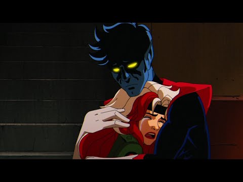 Nightcrawler and the X-Men Comfort Rogue Mourning Gambits Magneto Death Episode 7